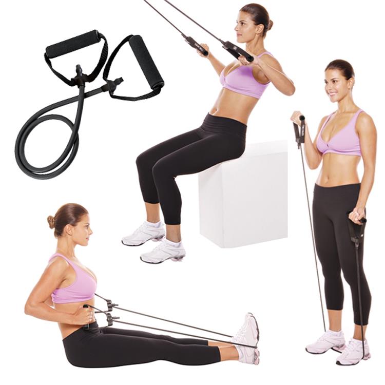 Corda e elástico para exercícios personalizados