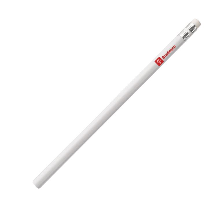 Kit 3 lápis com borracha personalizado
