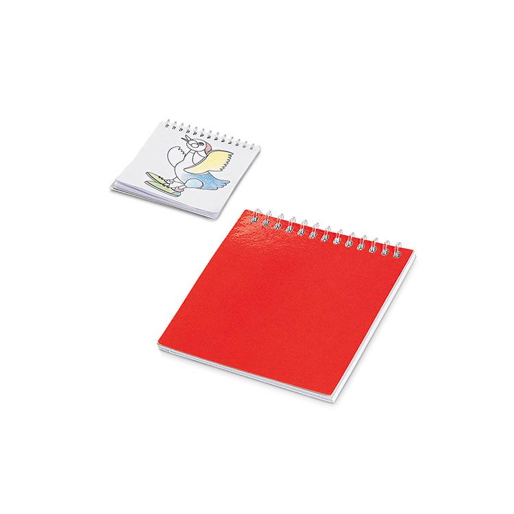 Caderno para colorir personalizado