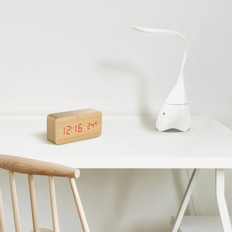 Luminária de mesa com caixa de som personalizada