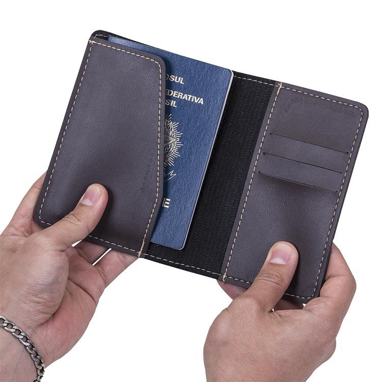 Porta passaporte/tag personalizado 