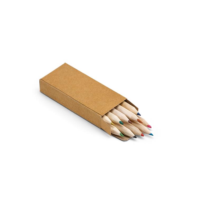 Conjunto mini lápis de cor personalizado