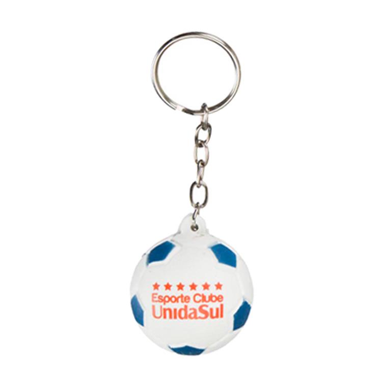 Chaveiro anti-stress futebol personalizado