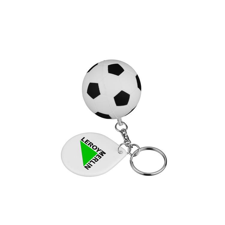 Chaveiro fofinho de futebol personalizado - CHV915