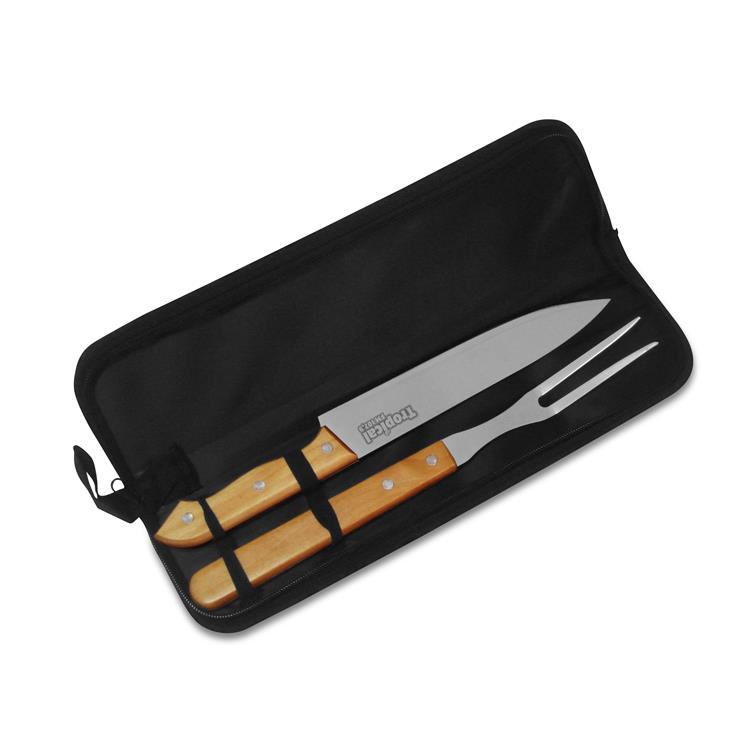 Kit churrasco com 02 peças personalizado - KCH009