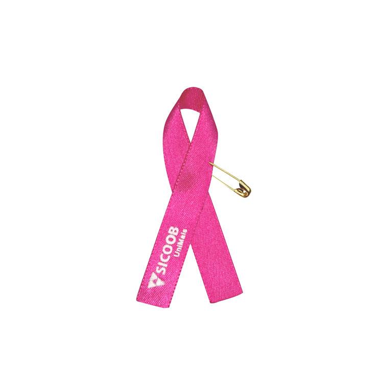 Fita Laço consciência Outubro Rosa personalizada