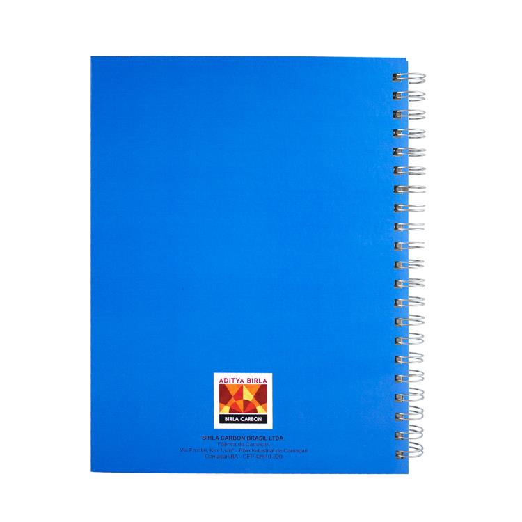 Caderno imagem fosco personalizado - CAD80C