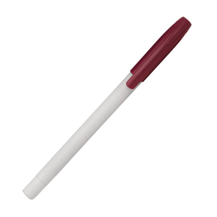 Caneta plástica com tampa personalizada - CP0072