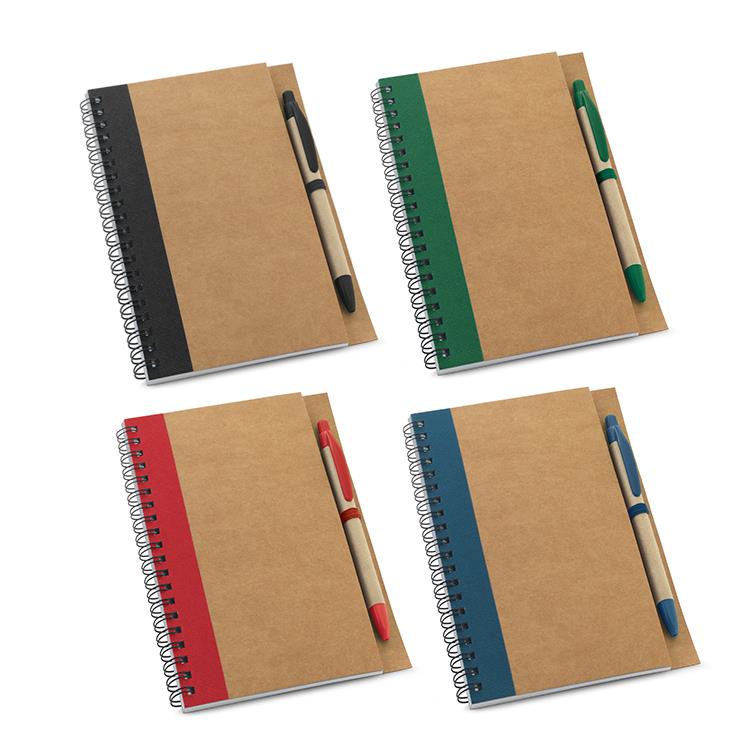 Porta-Recado em Papel Kraft em Capa Dura Personalizado