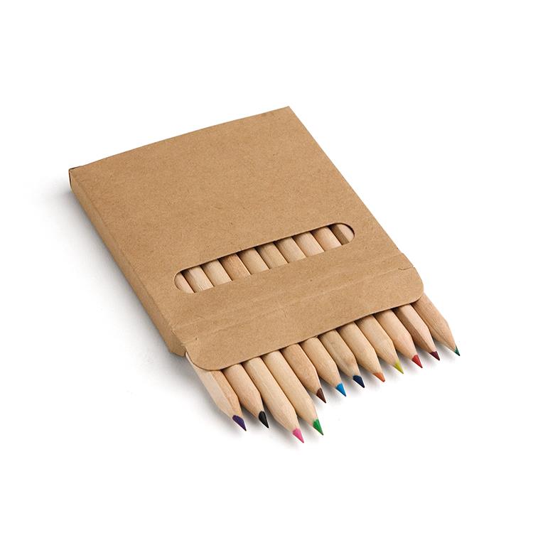 Conjunto mini lápis de cor personalizado - LAP07