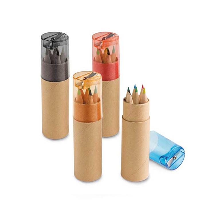 Conjunto mini lápis de cor personalizado - LAP09