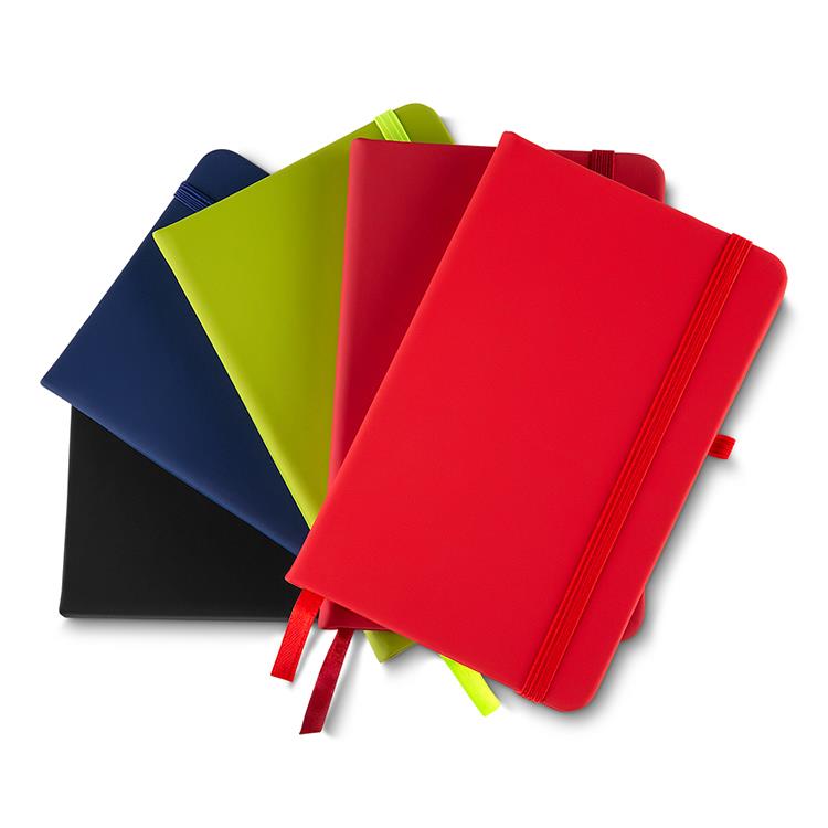 Caderno Tipo Moleskine em Sintético  Personalizado