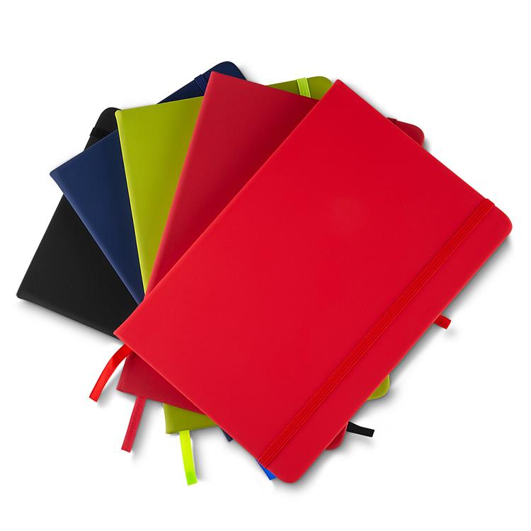 Caderno Tipo Moleskine em Material Sintético Personalizado