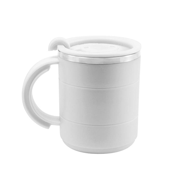 Caneca 450ml inox e resina personalizada