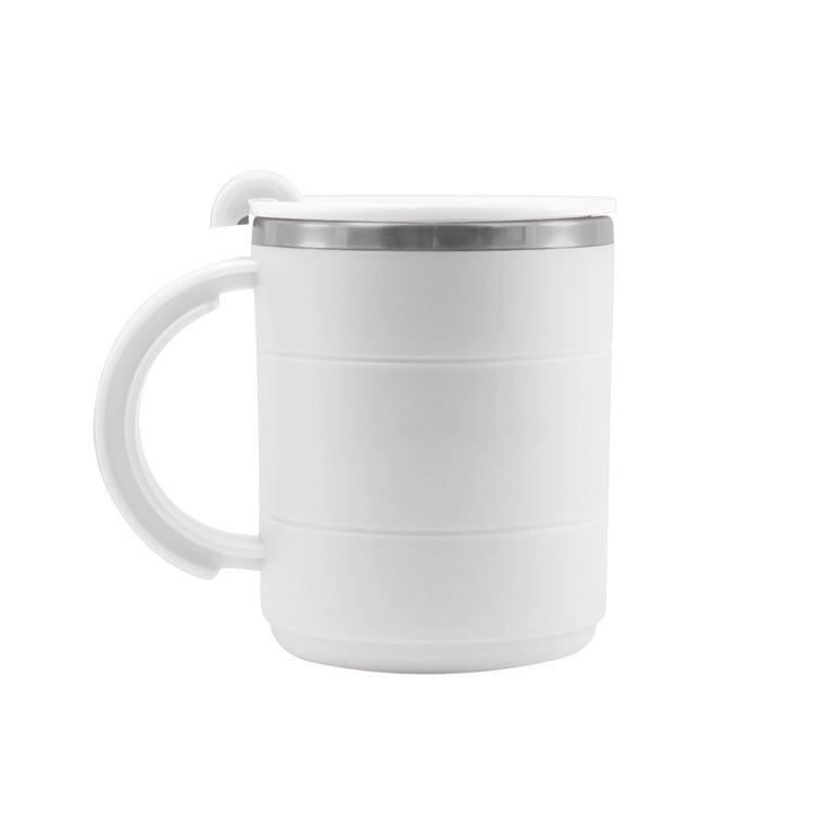 Caneca 450ml inox e resina personalizada