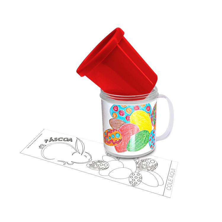 Caneca com desenho personalizada