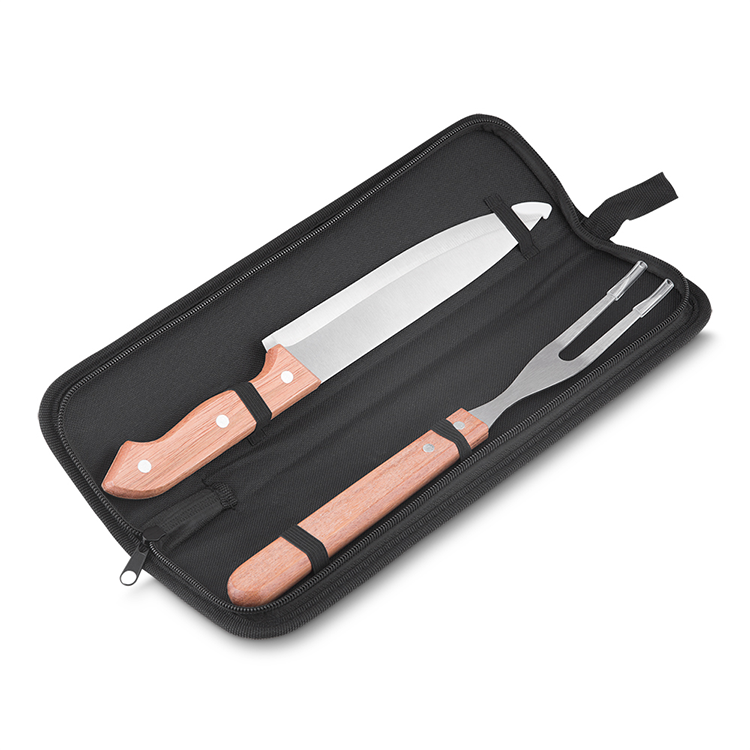 Kit churrasco com 02 peças personalizado - KCH009B