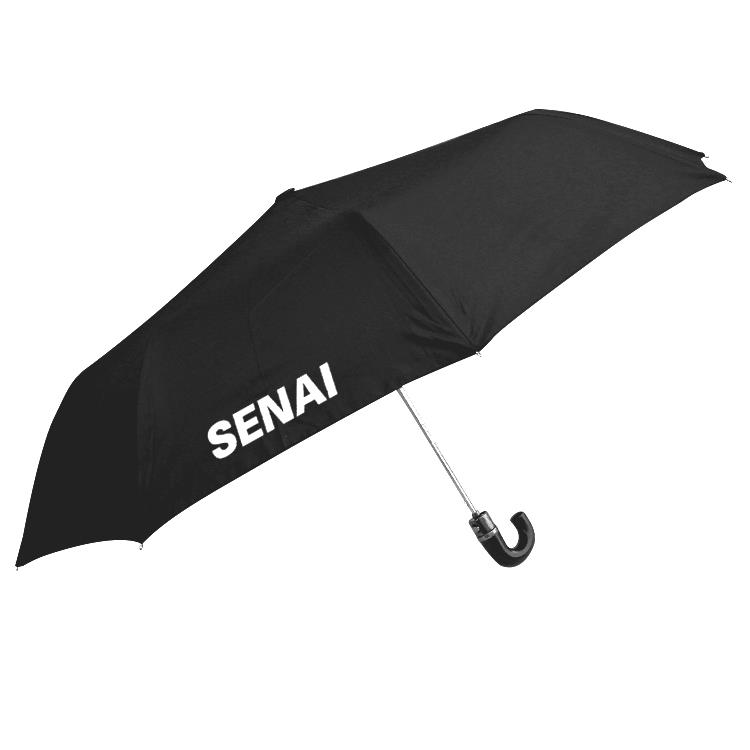 Guarda-chuva mini automático dobrável personalizado - GCH004