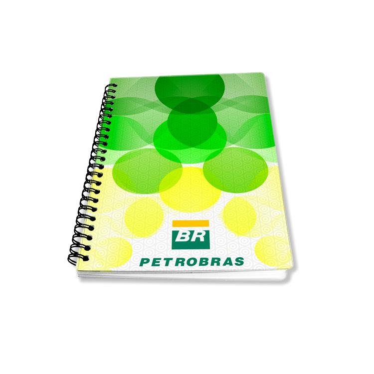 Caderno tamanho pequeno personalizado