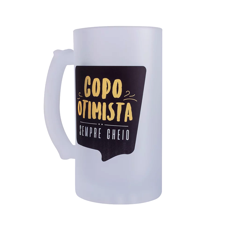 Caneca chopp personalizada de vidro para brindes