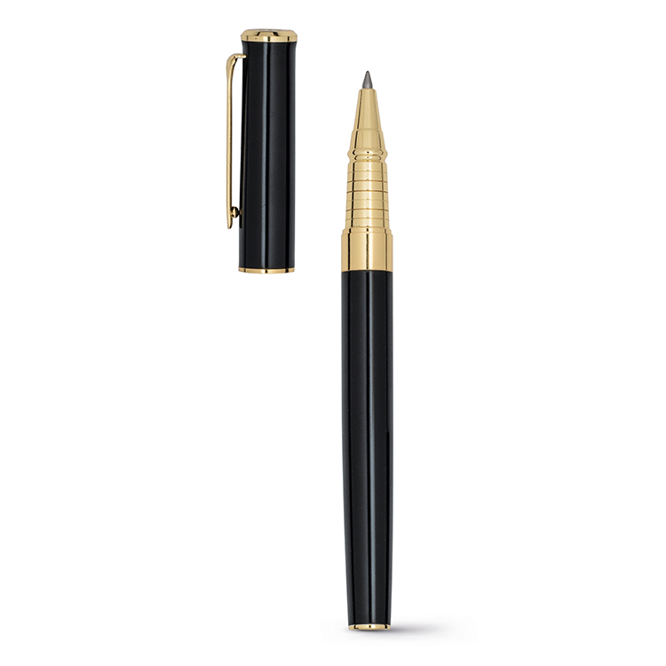 Conjunto de caneta roller e esferográfica personalizado - CJC053