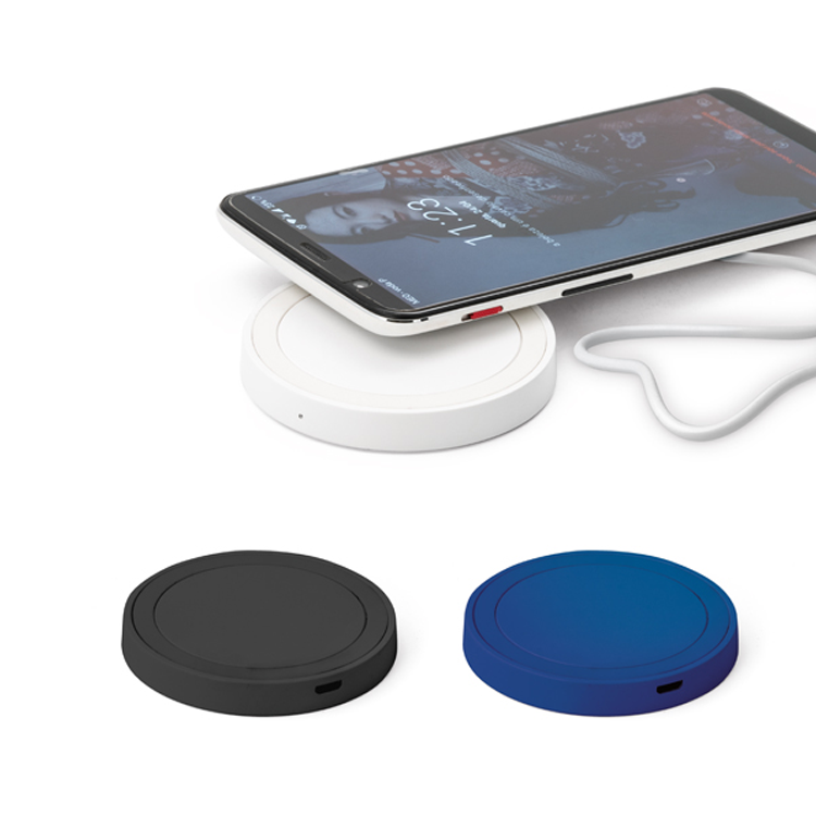 Carregador por Indução ABS e Silicone Personalizado
