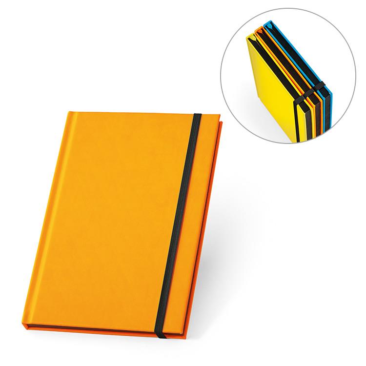 Caderno tipo moleskine personalizado - PRC182