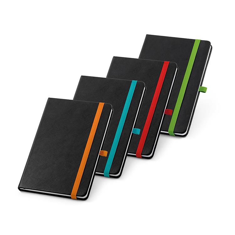 Caderno Tipo Moleskine PU e Capa Dura em PP Personalizado
