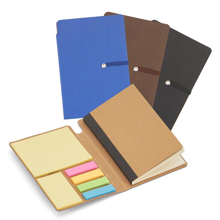 Porta-Recado Papel Kraft Capa Dura Personalizado