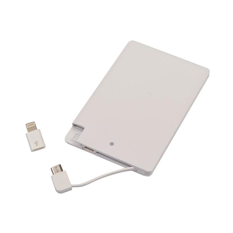 Carregador Portátil / Power bank slim personalizado - INF022B