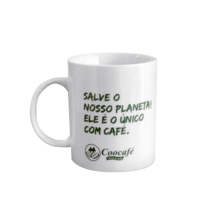 Caneca de porcelana personalizada