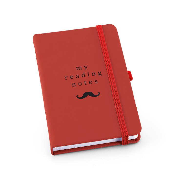 Caderno tipo moleskine personalizada