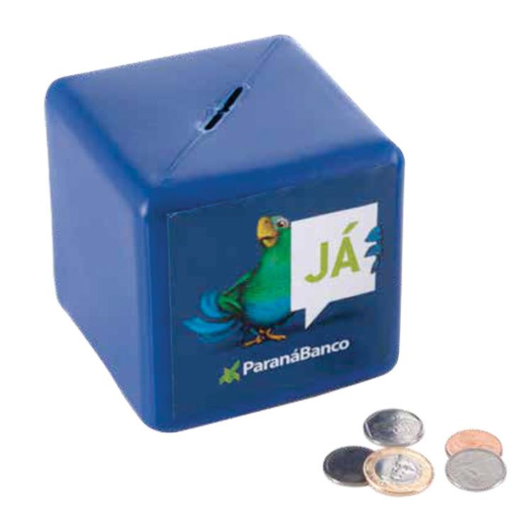 Cofre formato de cubo personalizado