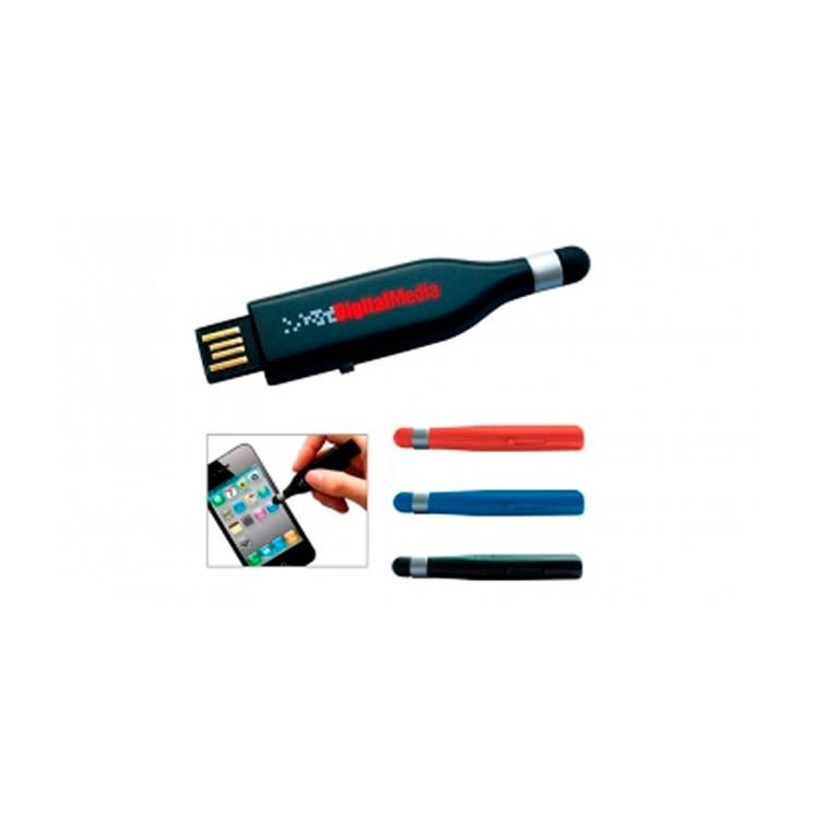 Pen drive ponteira touch personalizado