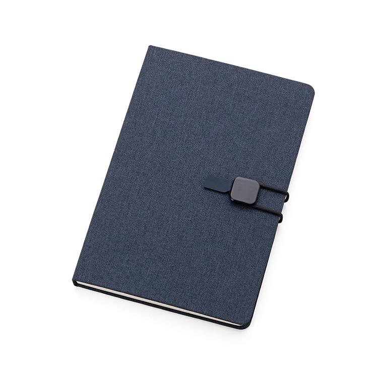 Caderno tipo moleskine personalizado