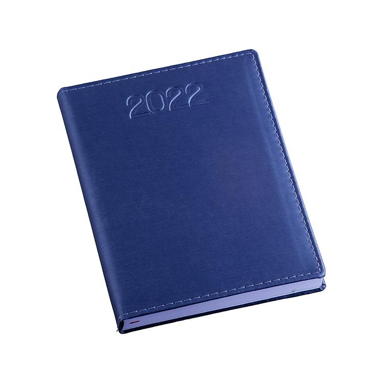 Agenda diária capa escovada lisa personalizada - AG004