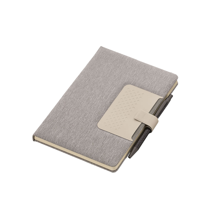 Caderno tipo moleskine personalizado - PRC142