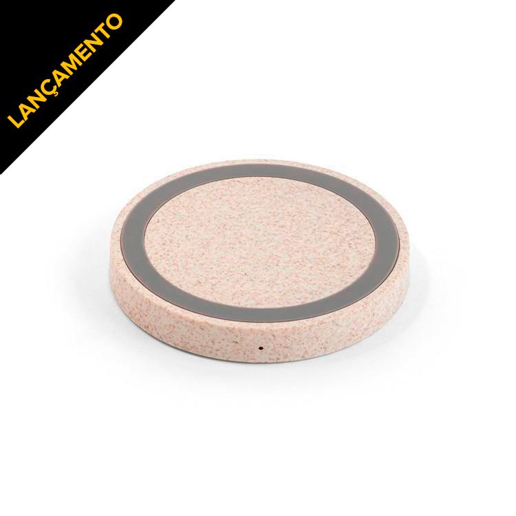 Carregador Portátil / Power bank por indução personalizado - INF103