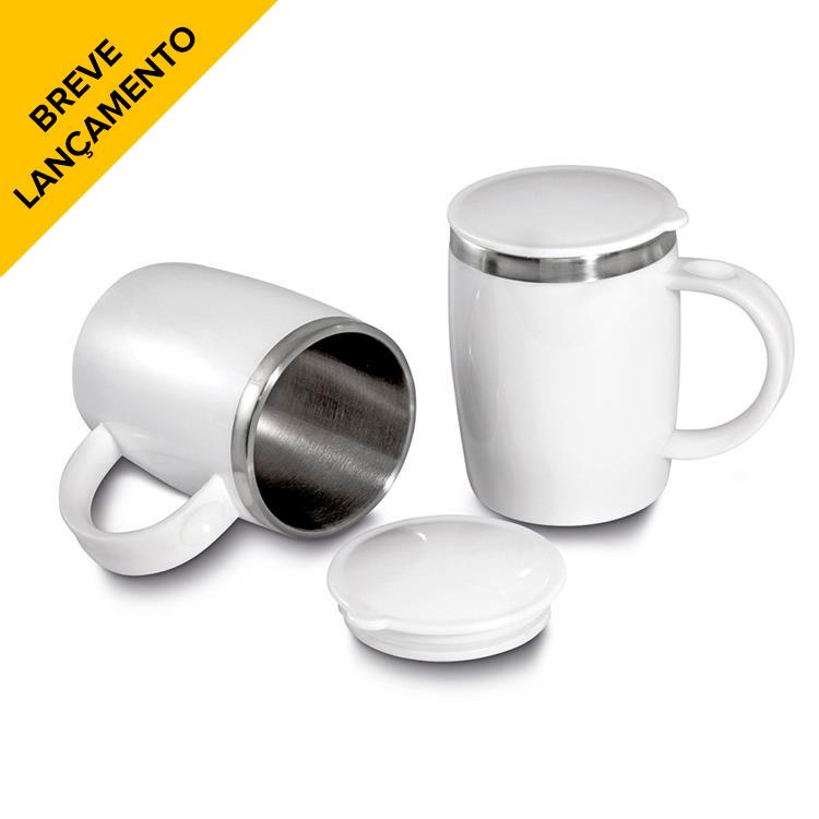 Caneca plástica personalizada 400ml - C154