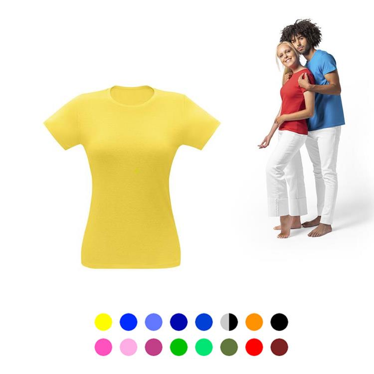 Camiseta feminina em algodão personalizada