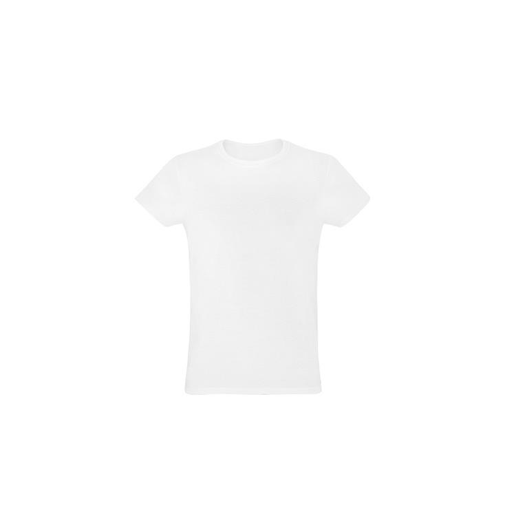 Camiseta branca personalizada unissex em algodão - CAM041