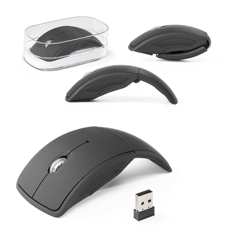 Mouse wireless dobrável personalizado