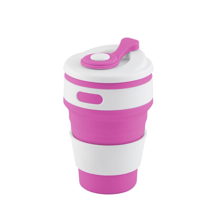 Copo retrátil e reutilizável de silicone - C091B