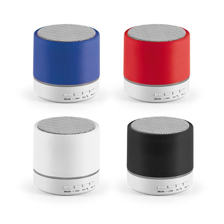 Caixinha de Som Bluetooth Personalizada em ABS para Brindes Corporativos