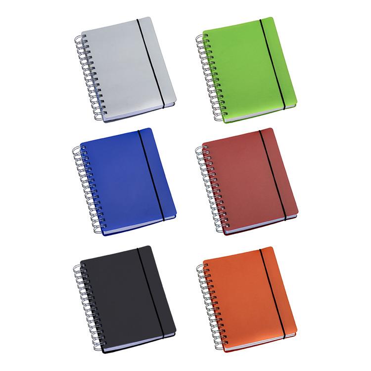 Agenda Wire-O Plástico PP Personalizada para Brindes Corporativos