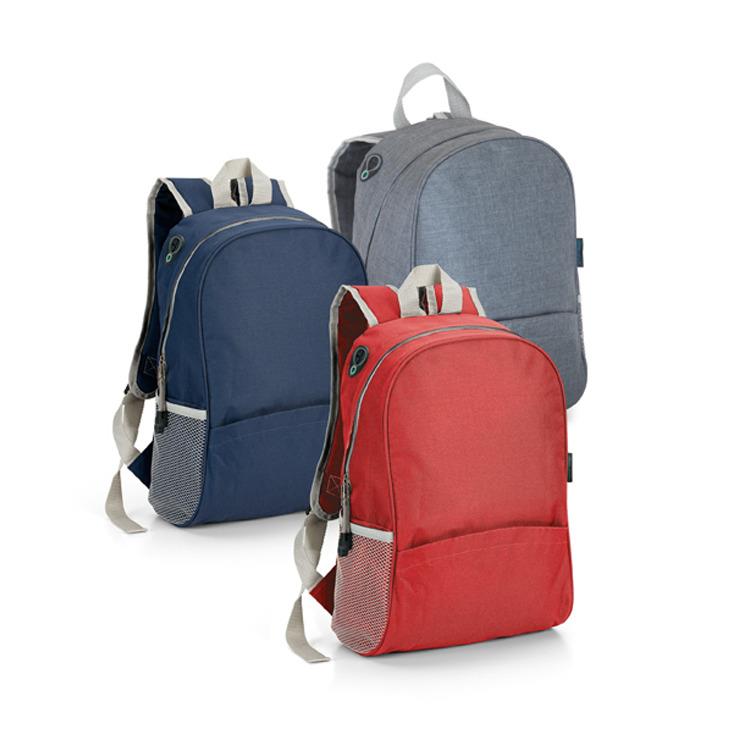 Mochila Tecido 600D com Saída para Fone Personalizada