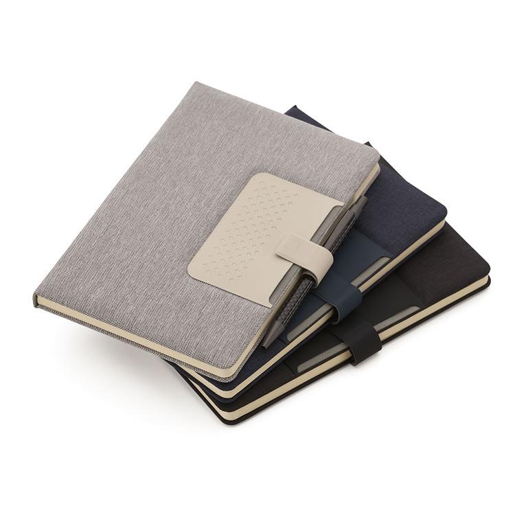Caderno Tipo Moleskine em Capa Dura Sintético Personalizado