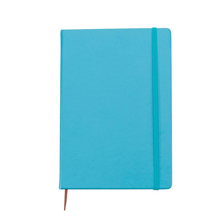 Caderno Tipo Moleskine Couro Sintético Personalizado