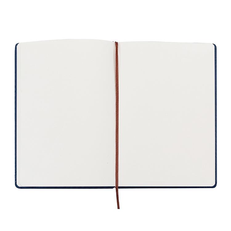 Caderno Tipo Moleskine Couro Sintético Personalizado