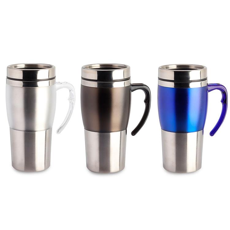 Caneca aço inox 450ml personalizada